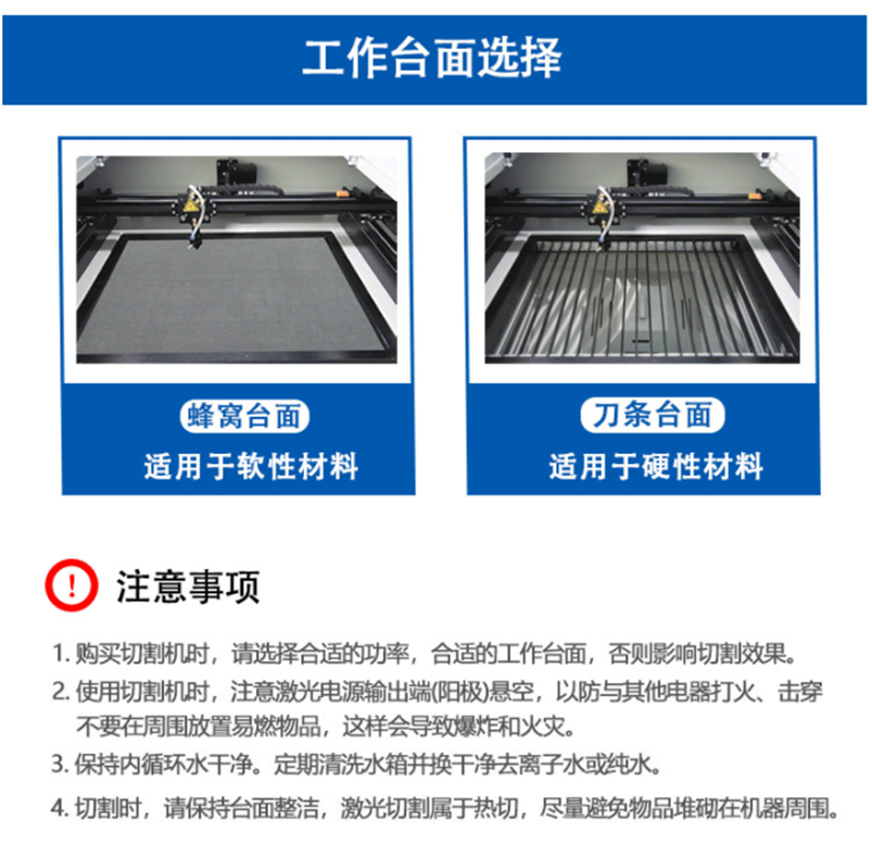 泡棉激光切割機配置