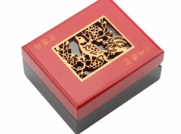 激光打標月餅盒，祝您家美滿，人團圓