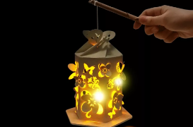 激光點亮濃情中秋，與你許下花燈之約